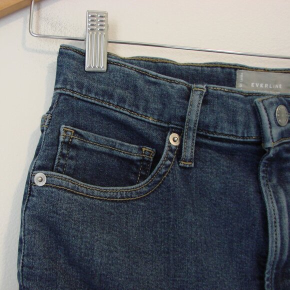 Everlane The Way High Skinny Jean Organic Cotton Medium Wash Size 28 - Picture 9 of 16